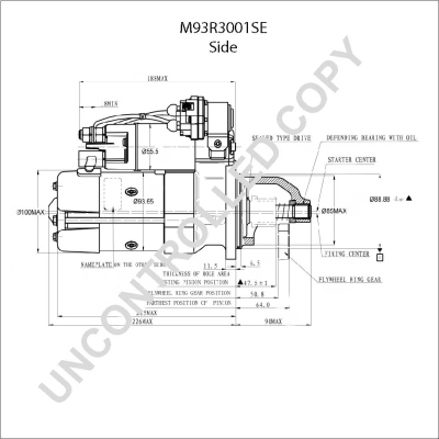 Купити M93R3001SE Prestolite Стартер