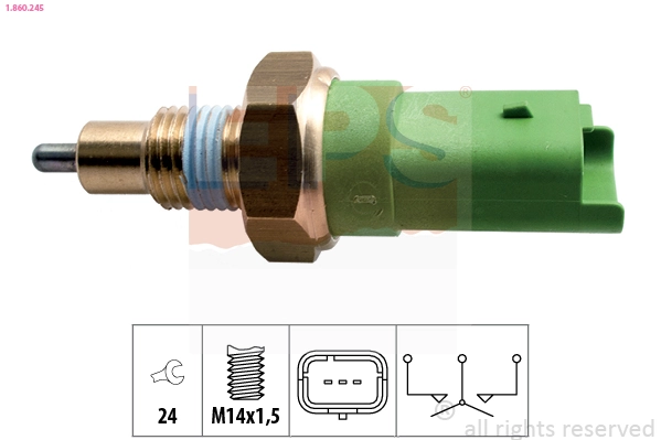 Датчик включення ліхтарів заднього ходу на Renault Scenic II JM0, JM1