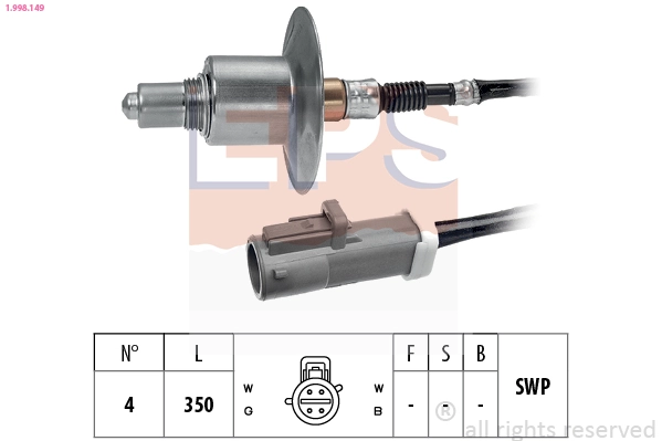 OSM066 Magneti Marelli Лямбдазонд, датчик кисню до каталізатора
