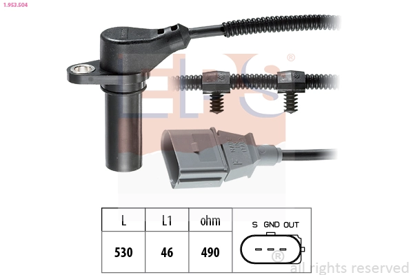 Датчик положення колінвала Volkswagen Sharan I