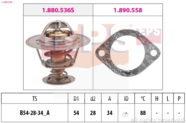 Купити 11622001 Fase Термостат в корпусі
