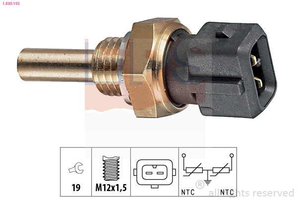 Датчик температури радіатора General Motors 1338457 ціна, від 8.74 USD