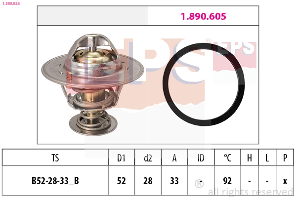 VETH507792J Vernet Авто термостат