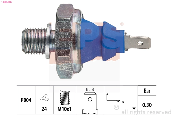 Манометри (показник тиску масла) Facet 1800108 ціна, від 3.12 USD