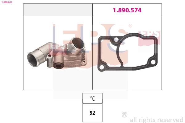 Автомобільний термостат Vernet 685492 ціна, від 26.92 USD