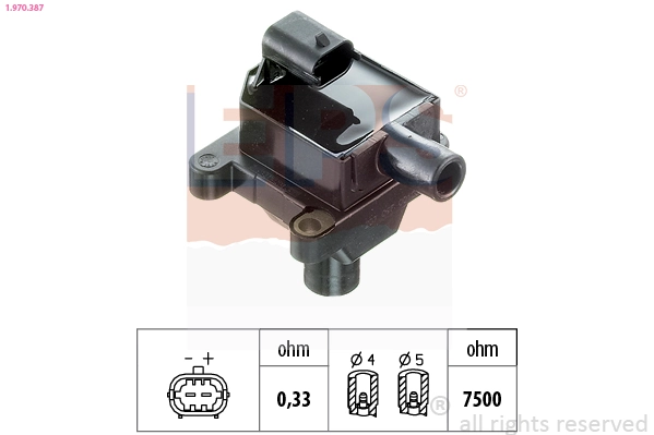 MG8003 Maxgear Котушка запалювання