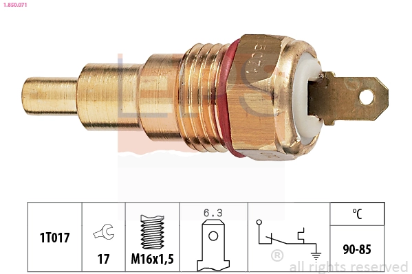 BJ0118840 Mazda Датчик радіатора