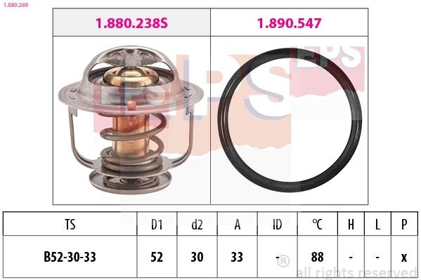 Термостат в зборі Tama D22002