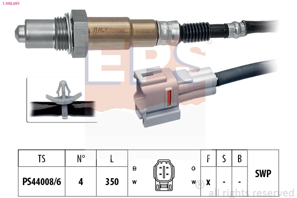 Купити OSM029 Magneti Marelli Лямбда зонд, датчик кисню