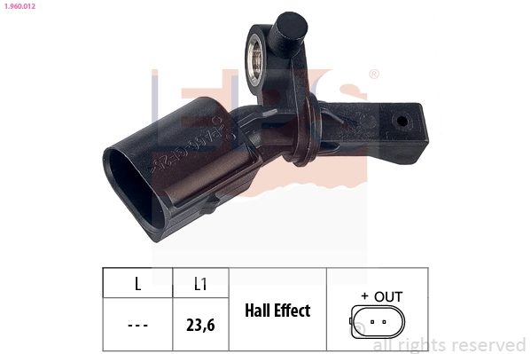 Датчик АБС задній лівий CX/Complex ABS17 ціна, від 6.81 USD