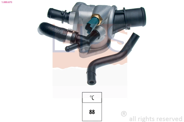 TI14688 Polcar Корпус термостата в зборі