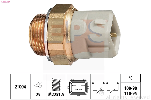 Датчик температури радіатора DP Group EP5811 ціна, від 13.90 USD