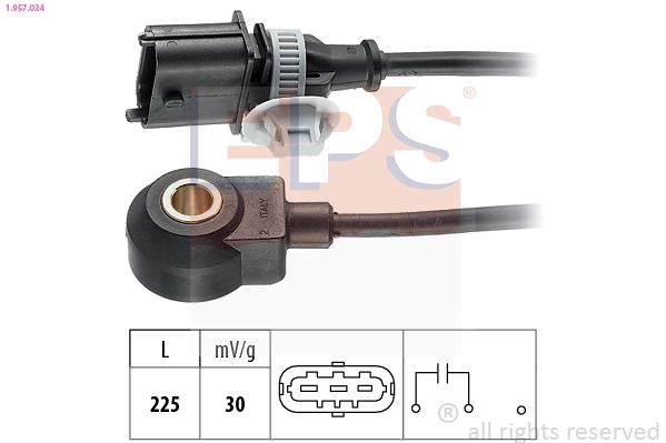 Датчик детонації на Toyota Auris UKP E15