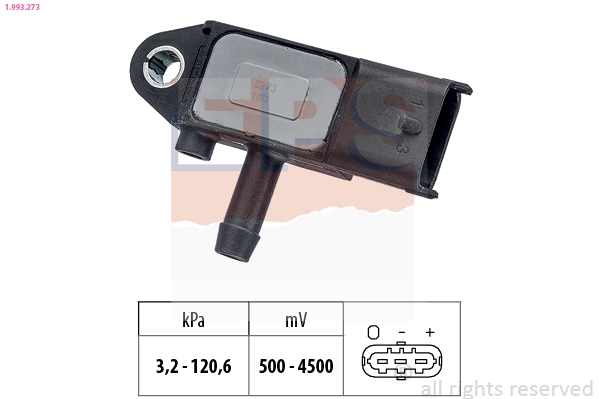 Датчик тиску вихлопних газів AND 41906038 ціна, від 20.16 USD
