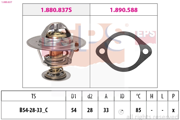 Купити Термостат Hyundai Santa Fe II CM
