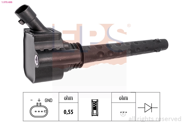 Котушка запалювання Huco 134076 ціна, від 31.15 USD