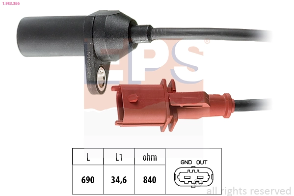 Датчик обертів колінвалу NGK 81349 ціна, від 13.17 USD
