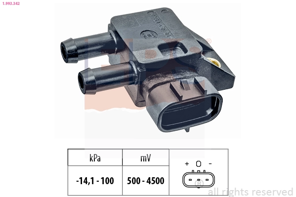 Купити 77304 NGK Датчик тиску вихлопних газів