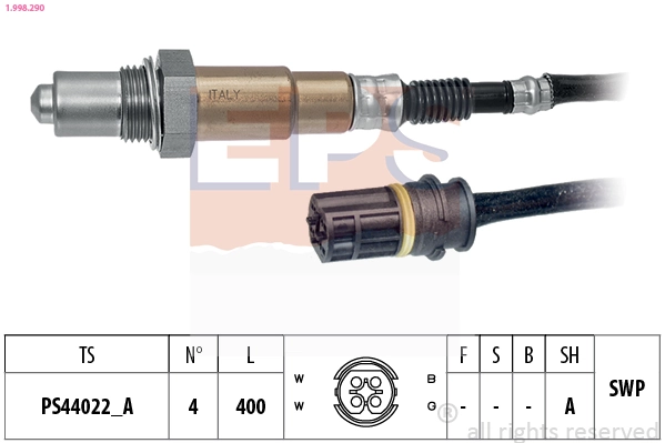 Купити 258006273 Bosch Лямбда зонд, датчик кисню
