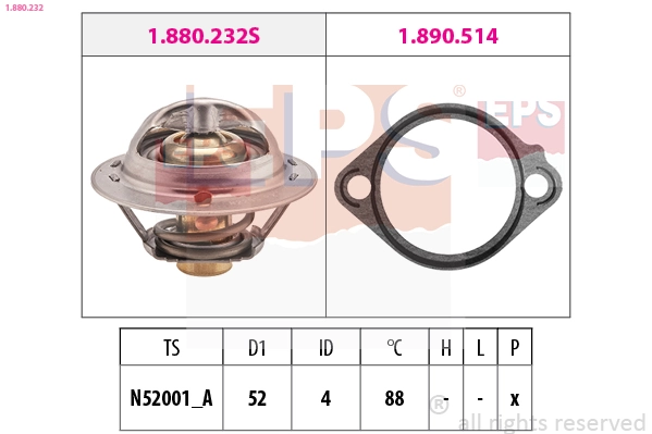 Купити D24002 Tama Термостат в корпусі
