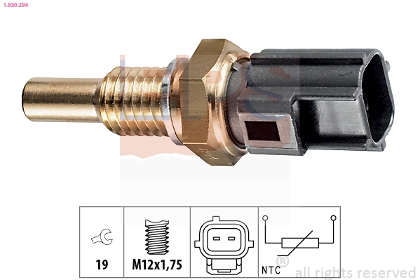 Датчик температури охолоджуючої рідини HMPF65F6G004AB Hmpx