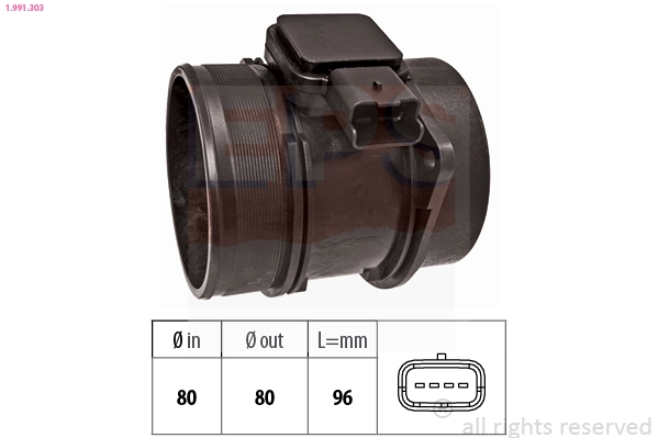 AMMQ19760 Magneti Marelli Датчик витрати повітря