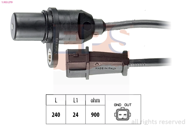 Датчик положення колінвала Hyundai Accent III