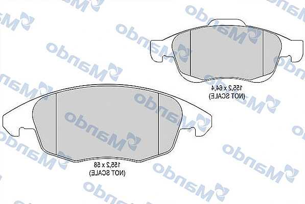Гальмівні колодки Citroen C4 GRAND PICASSO I мінівен (UA) (2006 - 2013) ціна, від 21.18 USD