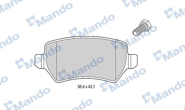 Задні гальмівні колодки Opel Astra H універсал (L35) (2004 - 2014) ціна, від 19.49 USD