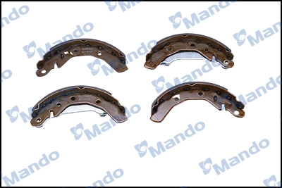 MLD01 Mando Колодки гальмівні задні, барабанні