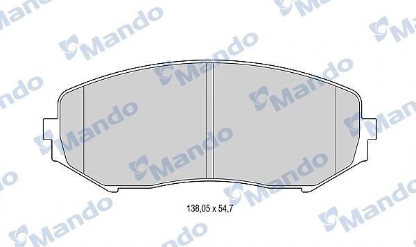 Купити 1A513323Z Mazda Колодки гальмівні передні, дискові