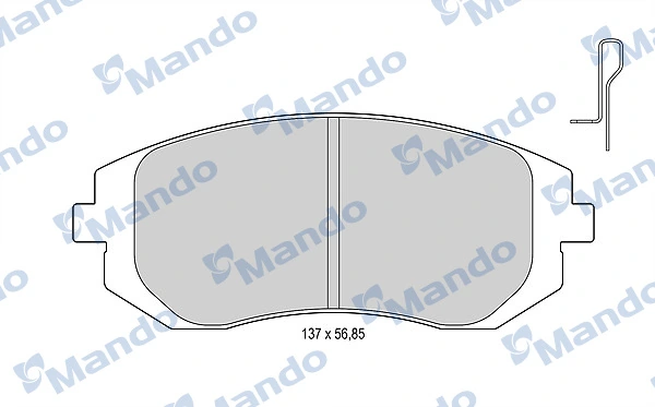 Гальмівні колодки Subaru Forester II позашляховик (S11, SG) (2002 - 2007) ціна, від 22.88 USD