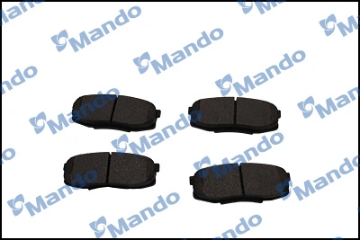 MPT41 Mando Колодки гальмівні задні, дискові
