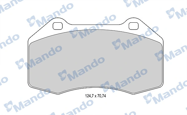 Передні гальмівні колодки на Mazda 3  BM, BN