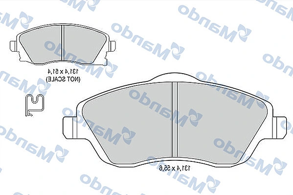 Гальмівні колодки Opel Corsa C хетчбек (F08, F68) (2000 - 2006) ціна, від 20.66 USD