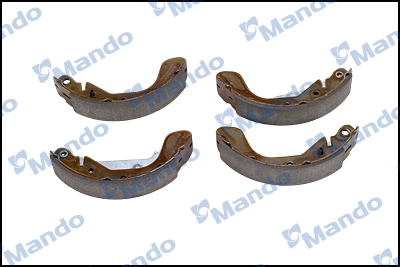 MLD07 Mando Колодки гальмівні задні, барабанні