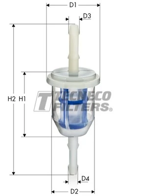  Паливний фільтр ВАЗ 2111 
