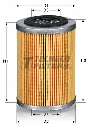 Масляний фільтр двигуна Mfilter TE634 ціна, від 6.73 USD