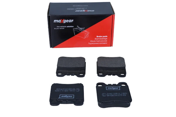 190401 Maxgear Колодки гальмівні задні, дискові