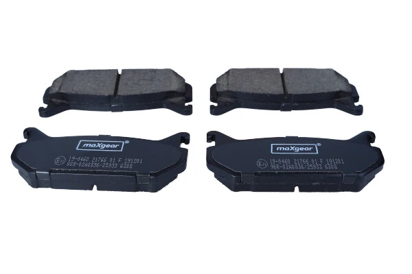 Задні гальмівні колодки 6656 Maxgear