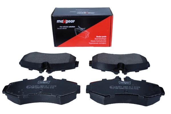 190571 Maxgear Передні гальмівні колодки