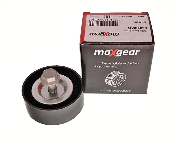 Ролик приводного ременя, паразитний Maxgear 540491 ціна, від 18.26 USD