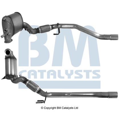 Глушник, передня частина Mercedes 1K0254702LX ціна, від 365.96 USD