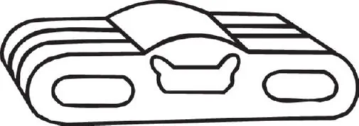 Купити Подушка глушника Opel Kadett E 35, 36, 45, 46