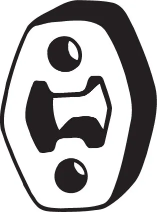 Кронштейн кріплення глушника на Seat Ibiza III 6L1