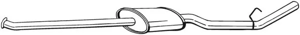 Купити 7700308551 Renault (RVI) Вихлопна труба