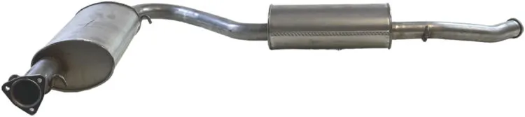 283023 Bosal Глушник, середня і задня частина
