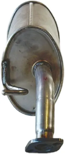 128007 Bosal Глушник, задня частина