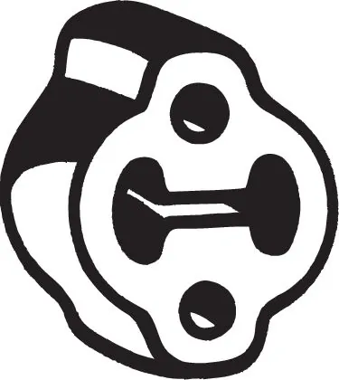 Подушка кріплення глушника Hyundai I10 