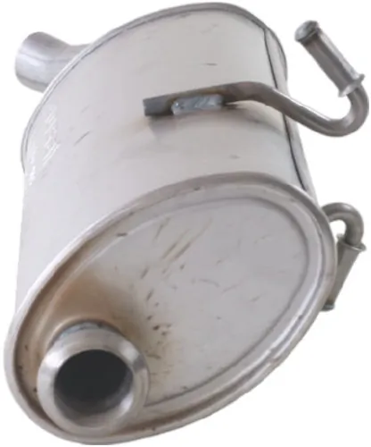 135707 Bosal Глушник, задня частина